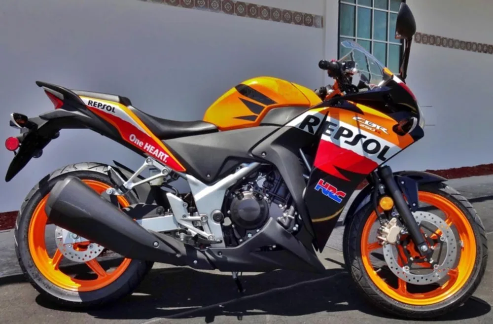 Бесплатные Винты и подарки для Honda CBR 250R 2011 2014 CBR250RR набор обтекателей из АБС