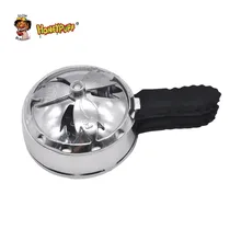 Большой размер, две ручки "Amy", металлический уголь для кальяна, Серебряный держатель, головка для кальяна, нагревательный элемент, аксессуары для кальяна