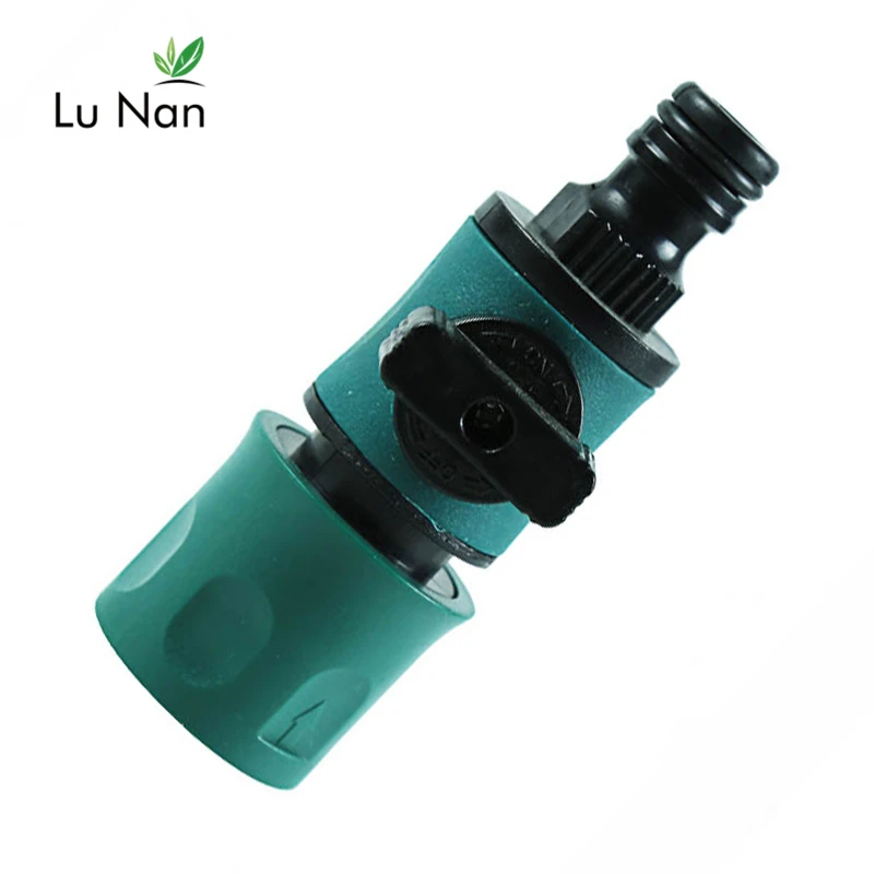 

Plastic Valve with Quick Connector Agriculture Garden Watering Prolong Hose Irrigation Pipe Fittings Hose Adapter Switch 1 Pc