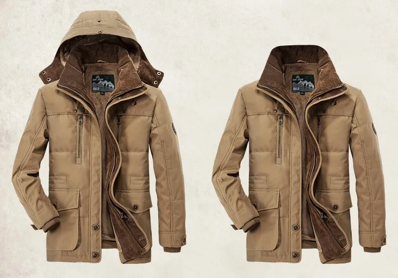 Зимняя мужская куртка, 5XL, 6XL, большой размер, с капюшоном, теплое пальто, уплотненная, военная ветровка, парки, шерсть, высокое качество, флис, с хлопковой подкладкой