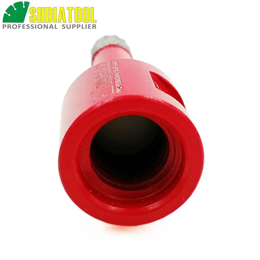 Free -shipping 2pcs Diameter 10mm Vacuum brazed diamond drilling core bits with M14 connection, Dry drilling