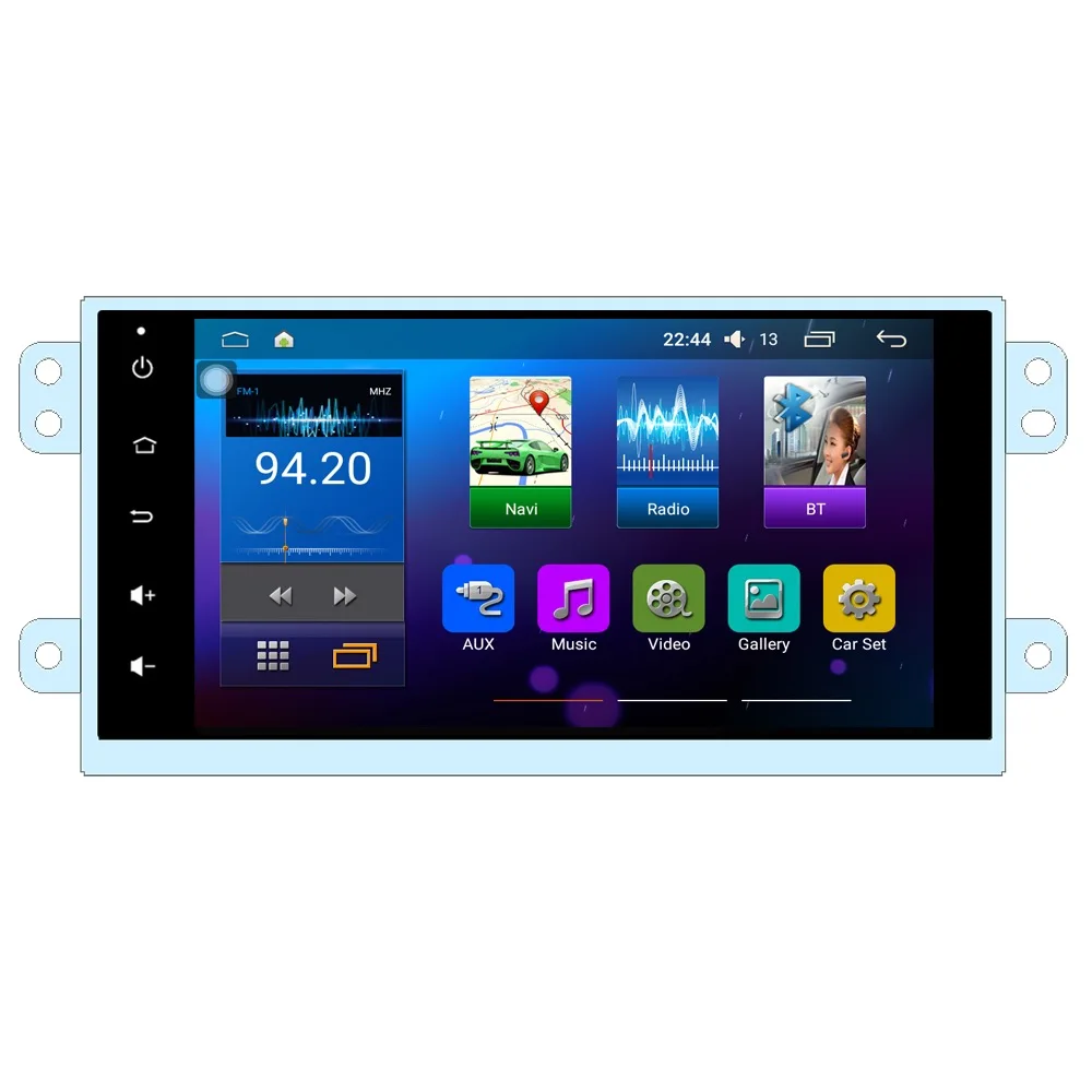 Excellent Free shipping 9" 1024*600 car radio for ZOTYE T300 Quadcore Android 7.0 car dvd player with 1 G RAM,16G iNand,steering wheel 1
