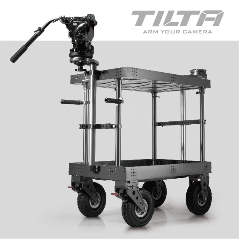 

Tilta Movie Cart dolly Director Cart for film video Max load 500kg TiLTA MAX Filmmaker Equipment