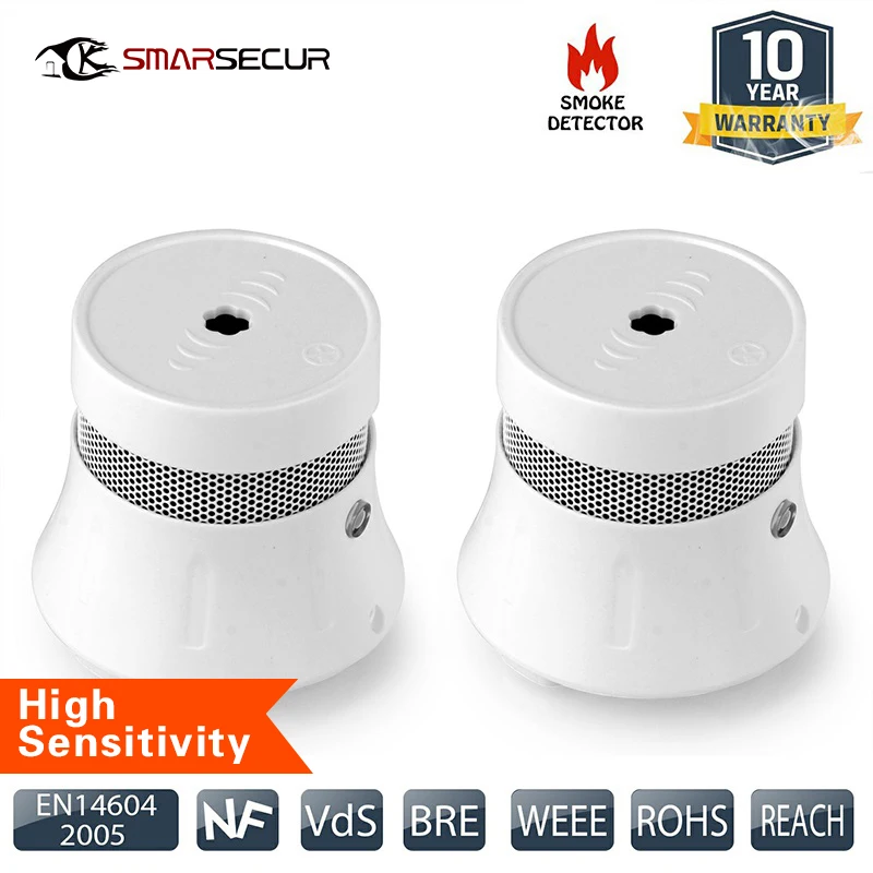

Mini Fire Protection Smoke sensor Portable Alarm Sensors For Home Security alarm
