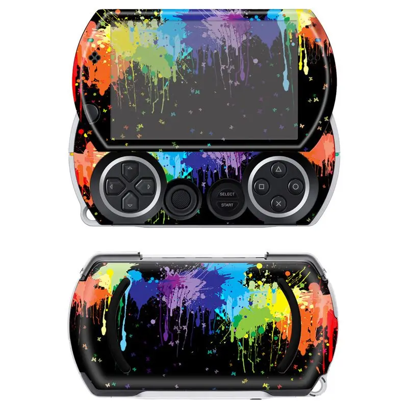 Colorful design hot sell design game vinyl skin sticker for PSPGO Game