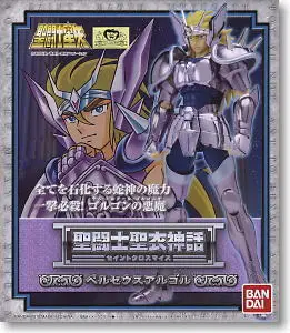 

Modello Bandai Saint Seiya (Nero/Hades/Scuro) Perseo Argor Persus Argol Cloth Myth Metal Armor Medusa scudo