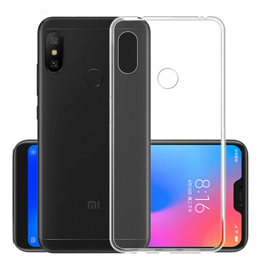 Мягкий прозрачный чехол из ТПУ для Xiaomi Mi 9 8 SE A2 Lite Pocophone F1 Max 3 Mix 2S Redmi Note 7 6 Pro 5 Global