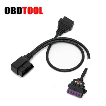 

Purple OBD2 16PIN Adapter for VAG Vehicle 16 Pin Full Extension Cord Dual Female Plug OBD Original Car Diagnostic Connector