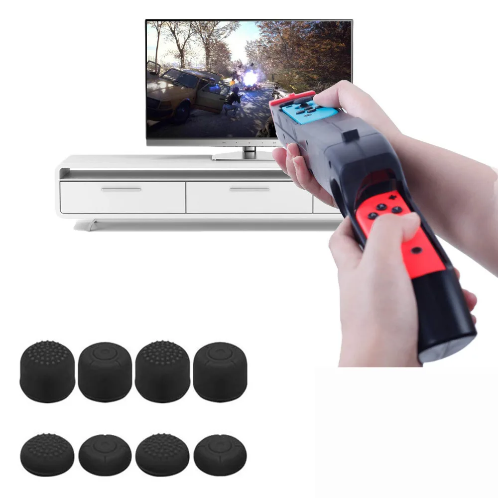 

For Nintendos Switch Nintend Controller Game Peripherals Handgrip Sense Armas Arma Handle Joypad Stand Holder Game Guns W/ Grips