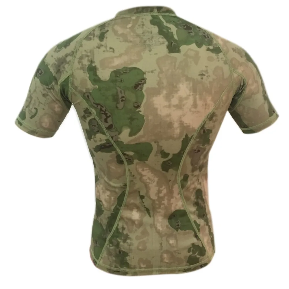 Atcas FG легкий с коротким рукавом рубашки Tactical Туго Сжатия Полиции летняя рубашка