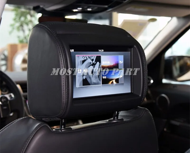 2X подголовник для сиденья автомобиля Защита для экрана телевизора для Land Rover Range Rover& Discovery