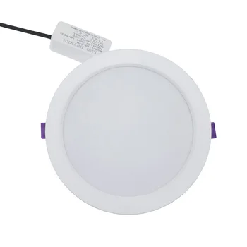 

5 inches LED down light round panel light ultra thin 18W 24W LED ceiling recessed grid down light slim round spot lamp