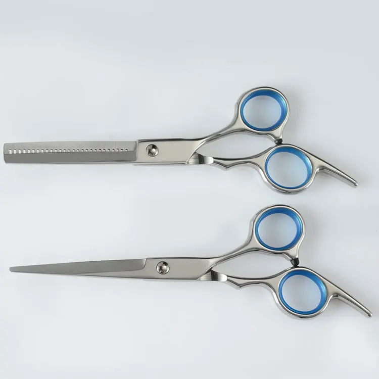6 дюймов Парикмахерские ножницы режущие истонченные Инструменты для укладки Парикмахерские ножницы из нержавеющей стали парикмахерские ножницы плоские зубы лезвия