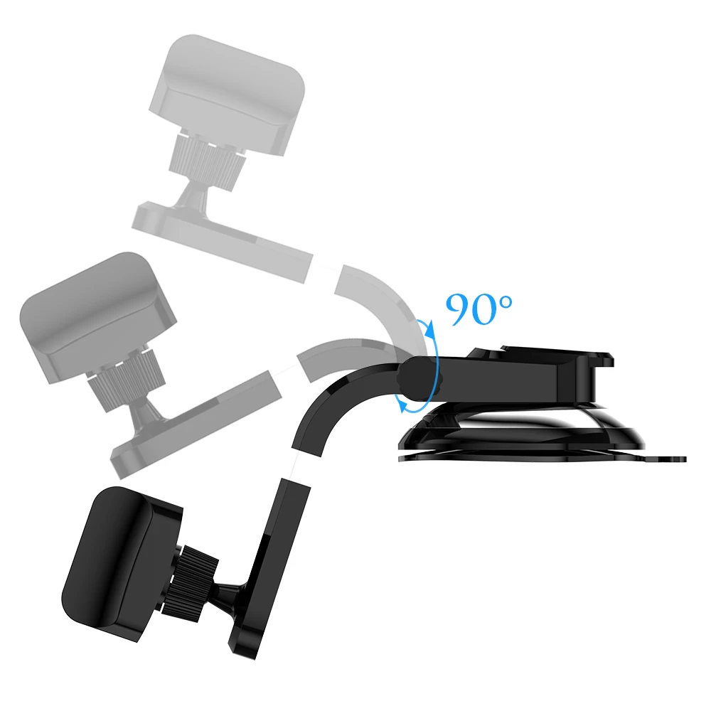 KISSCASE Universal Car Phone Holder Adjustable Mobile Phone Dashboard Holder For iPhone 8 X Samsung GPS Windshield Stand Holder