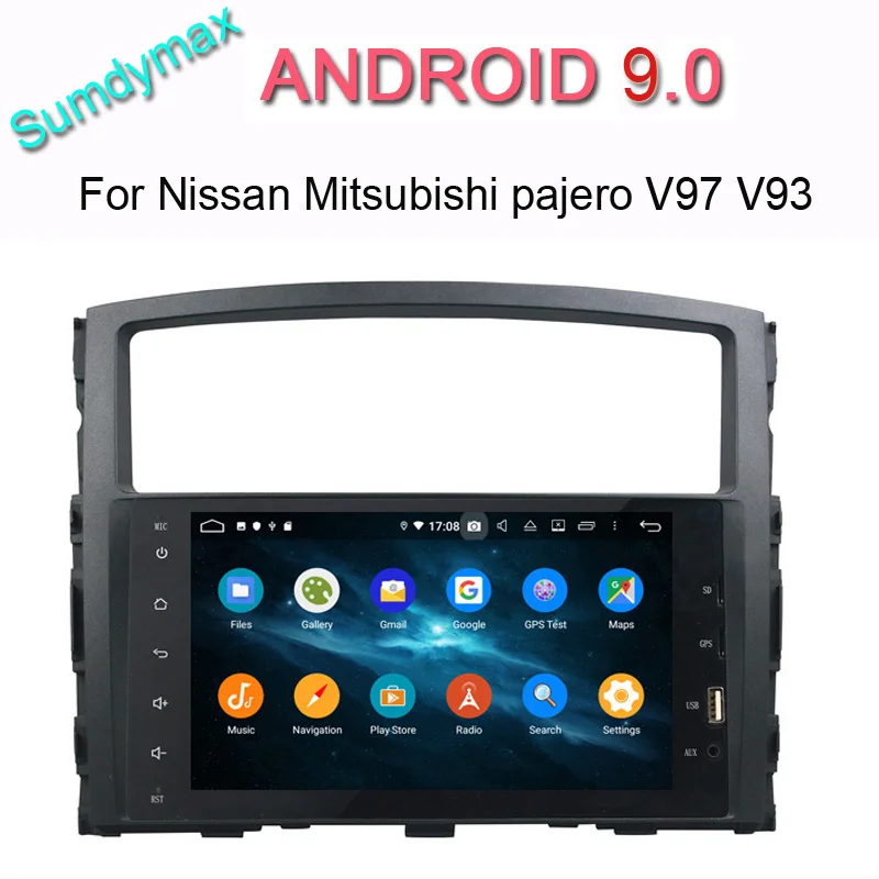 

Octa core 4G RAM android 9.0 car dvd player for Mitsubishi pajero V93 V97 2006-2018 with gps glonass rockford ROM 64G wifi
