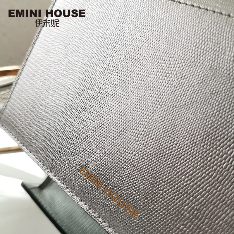 Женская сумка из натуральной кожи EMINI HOUSE роскошная дизайнерская через плечо с
