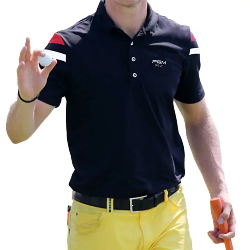 Golf Polo Shirts Men Short Sleeve Training T-shirt Men Fitness T Shirt Summer Polo Tshirt Free Shipping