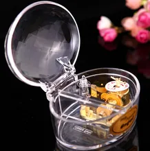 The gilded shell acrylic music box music box gift handicraft decoration romantic birthday gift