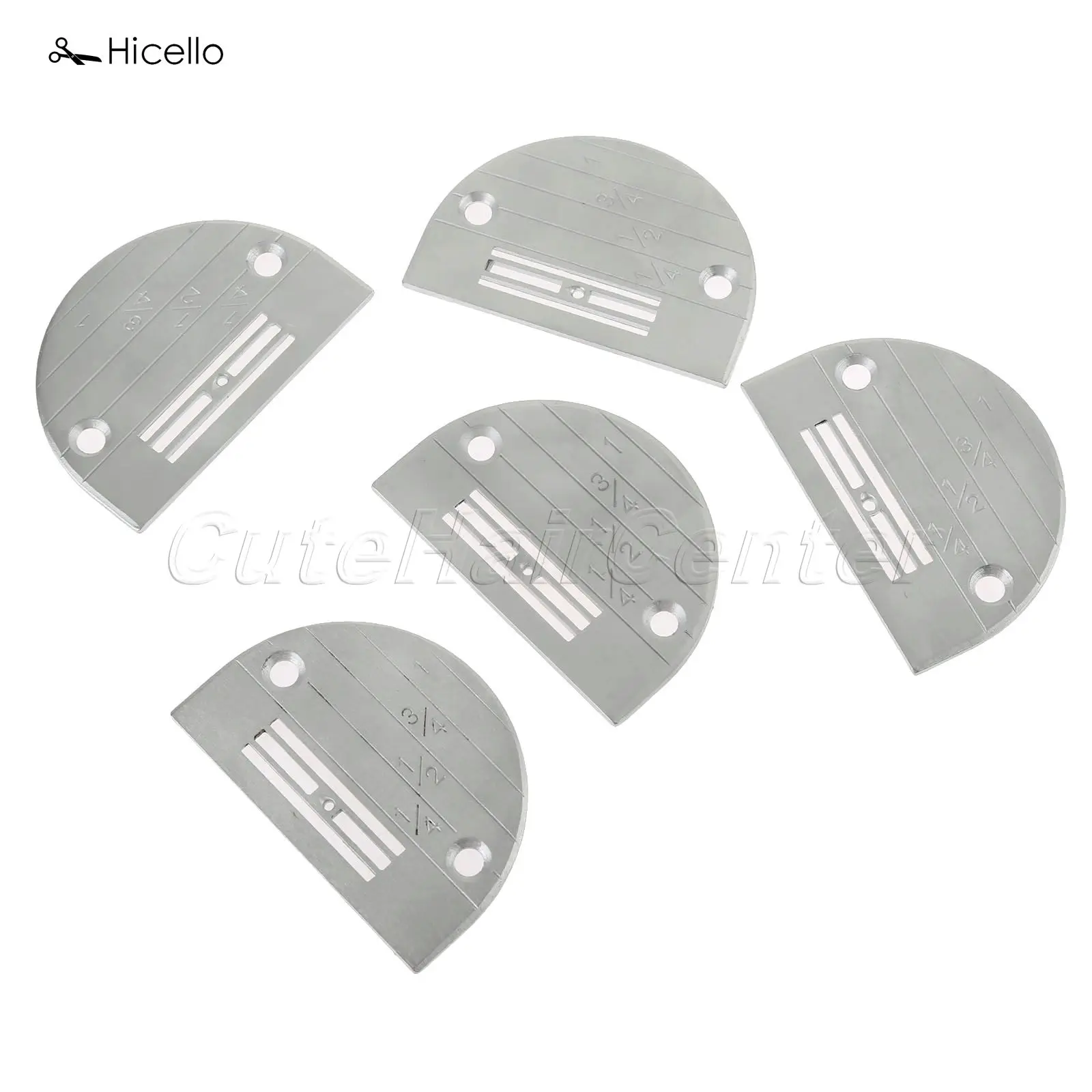 

Good Quality 1PC Needle Plate Industrial Sewing Machine Needle Plate 5 Sizes for Brother,Juki, Singer etc 6.35 cm x 4.35 cm