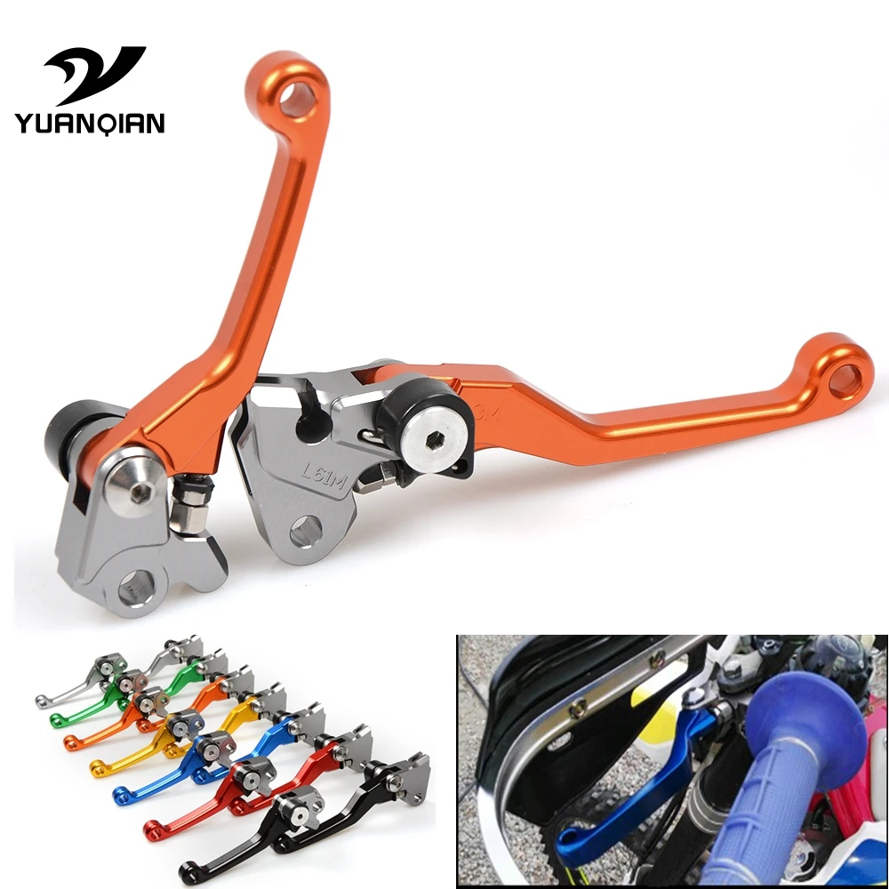 Motorcycle CNC Pivot Brake Clutch Levers For KTM 450SMR 2013 450 SMR