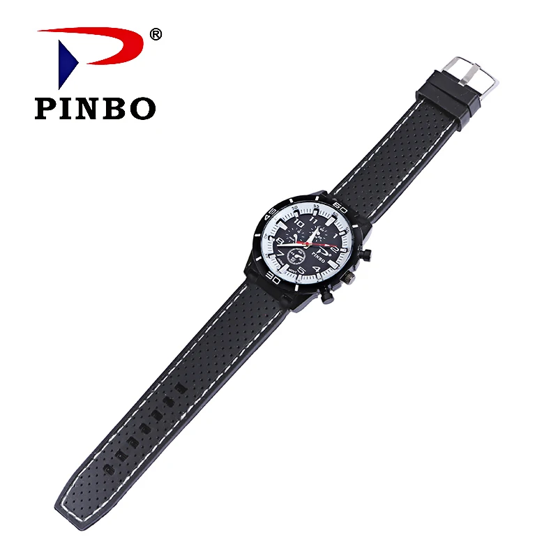 Лучшая цена, повседневные кварцевые часы PINBO для мужчин и женщин, военные часы, спортивные наручные часы, Прямая поставка, силиконовые часы, модные кварцевые наручные часы
