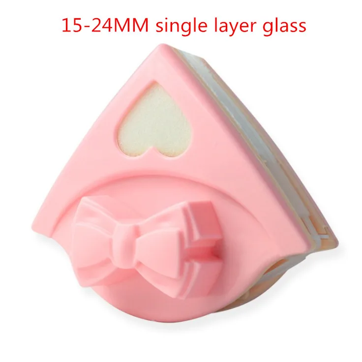 YYBU двусторонний магнитный очиститель окон домашний стеклоочиститель инструмент для очистки стекла Магнитная щетка для мытья окон щетка для стеклянной поверхности - Цвет: 15-24mm double