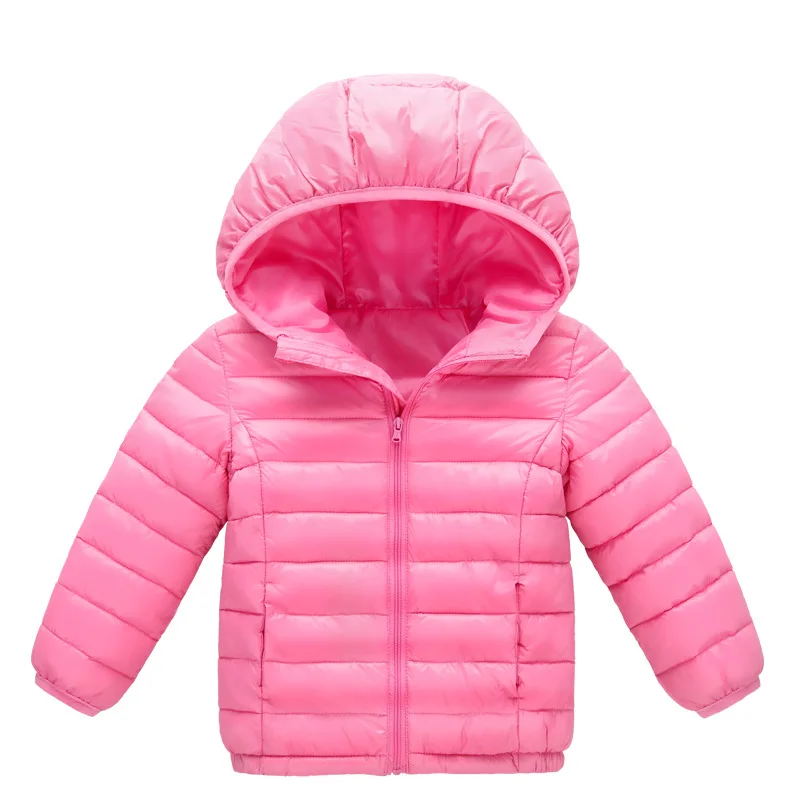 Новые модные пальто для мальчиков и девочек; модные пальто - Цвет: pink