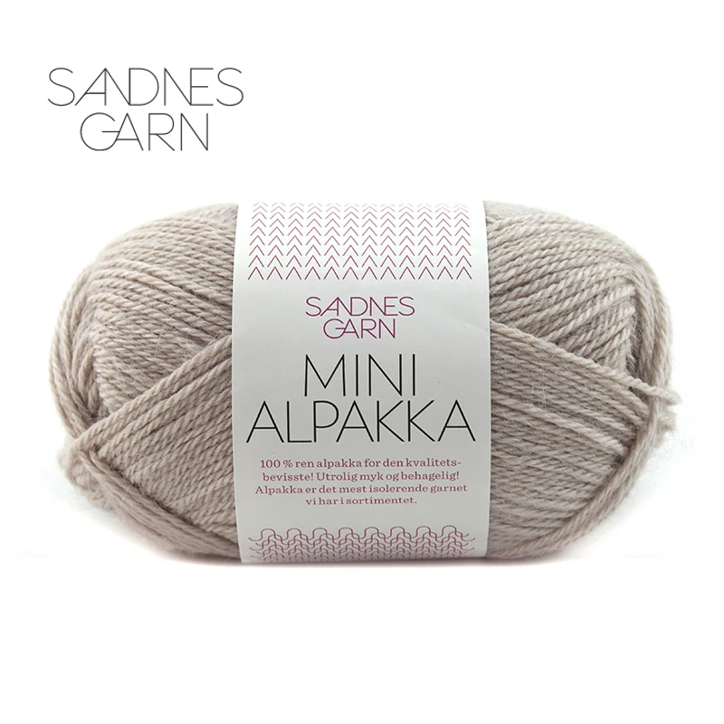 1*50g ball A Sandnes Garn Mini Alpakka 100% pure alpaca handknitting yarn for baby sweaters - AliExpress