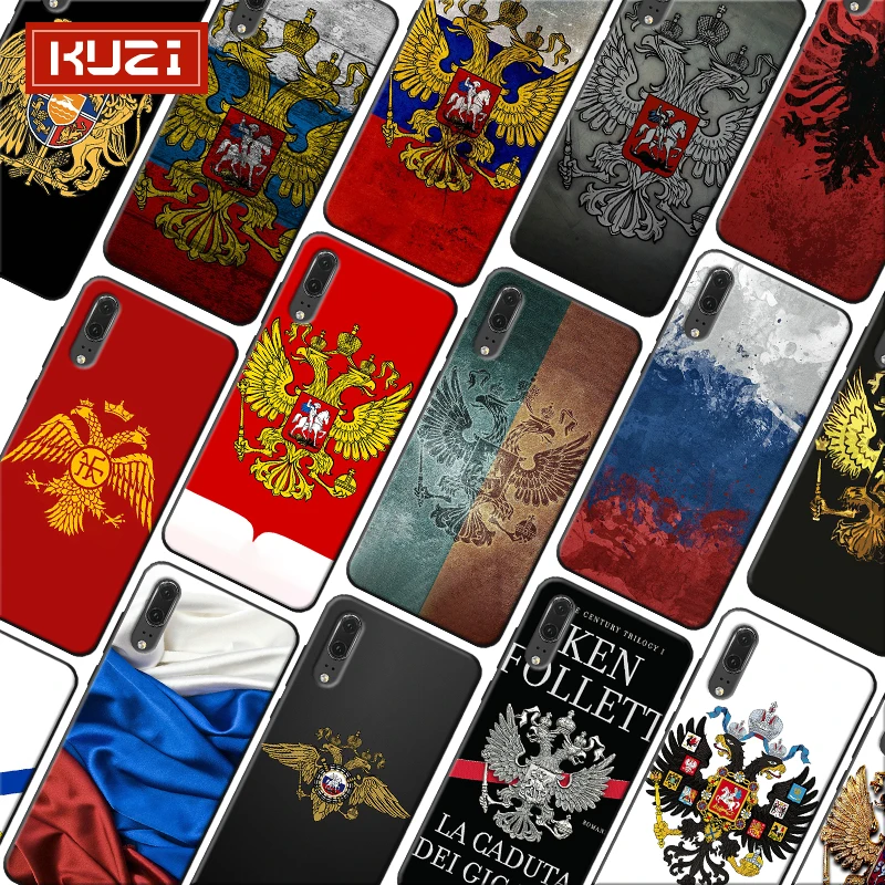 Для xiaomi redmi k30 note 8 pro 8a a3 9t 10 Мягкий силиконовый чехол флаг России |