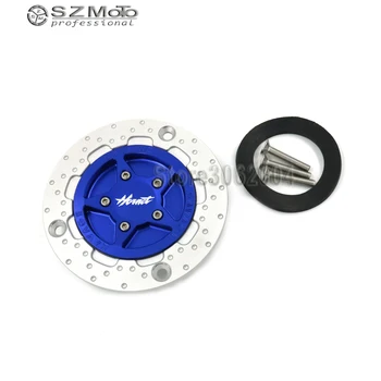 

For HONDA CB900F / CB600F HORNET 2002 - 2013 2012 2011 2010 2009 2008 Blue Motorcycle Accessories Gas Fuel Tank Cap Cover CNC
