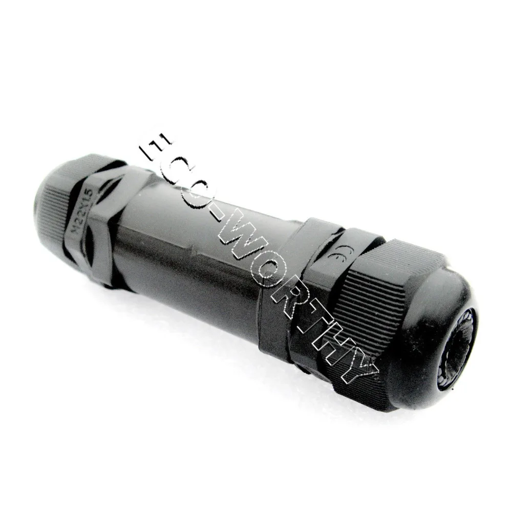 

10pcs wholesale LED Light Strips 4 Pin Waterproof Connector Cable Black