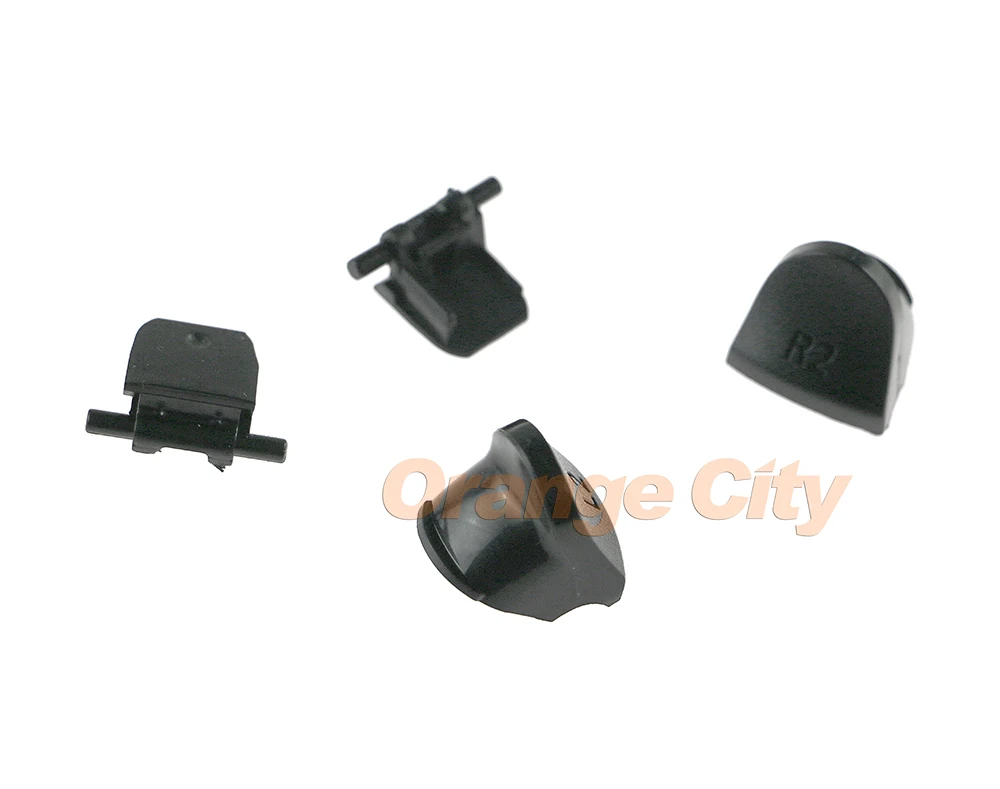 ChengChengDianWan черный JDS 030 JDM030 Замена L2 R2Triggers кнопка для Игровые приставки 4 PS4