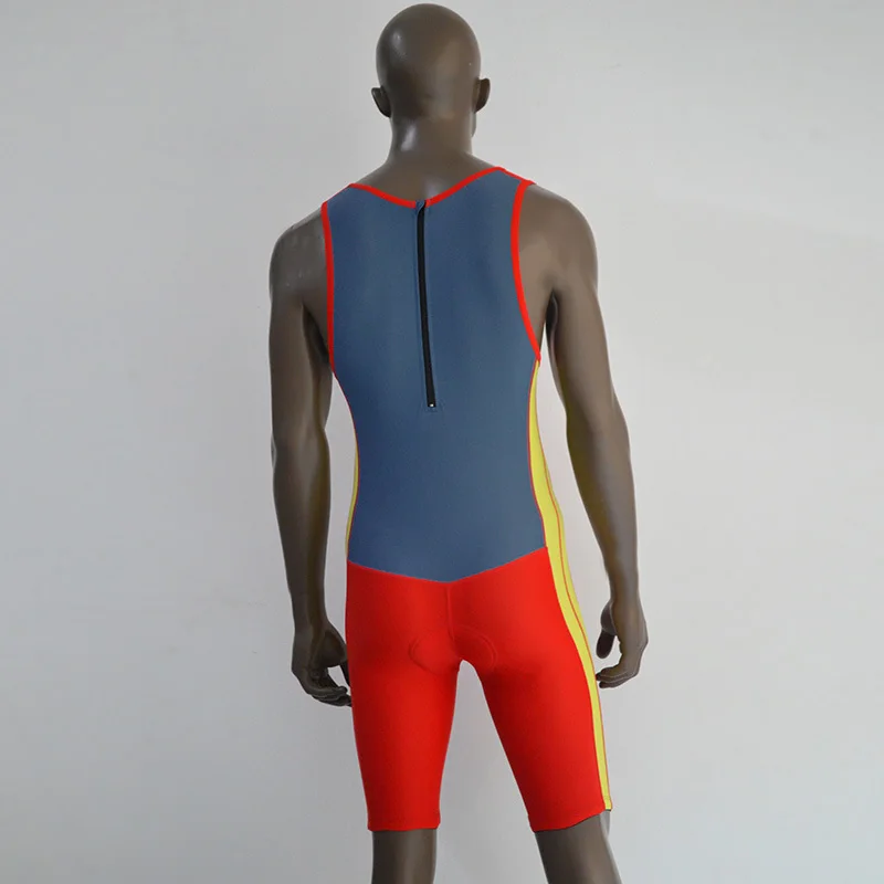 Работа цельная спортивная одежда для велоспорта Одежда для триатлона мужские костюмы Велоспорт Бег профессиональный водонепроницаемый триатлонный костюм