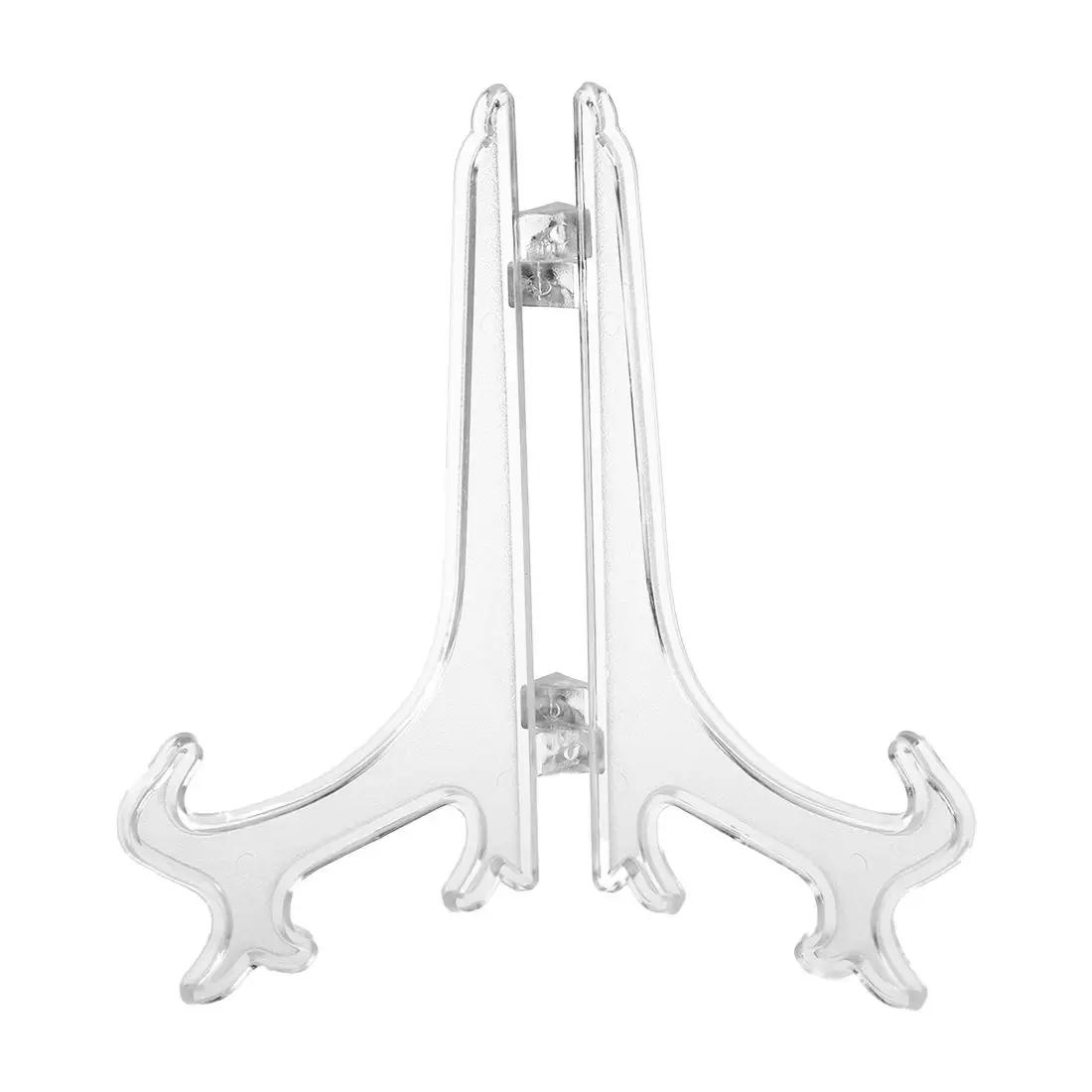 Buy 5" Clear Plastic Easels or Plate Holders Pkg of 12
