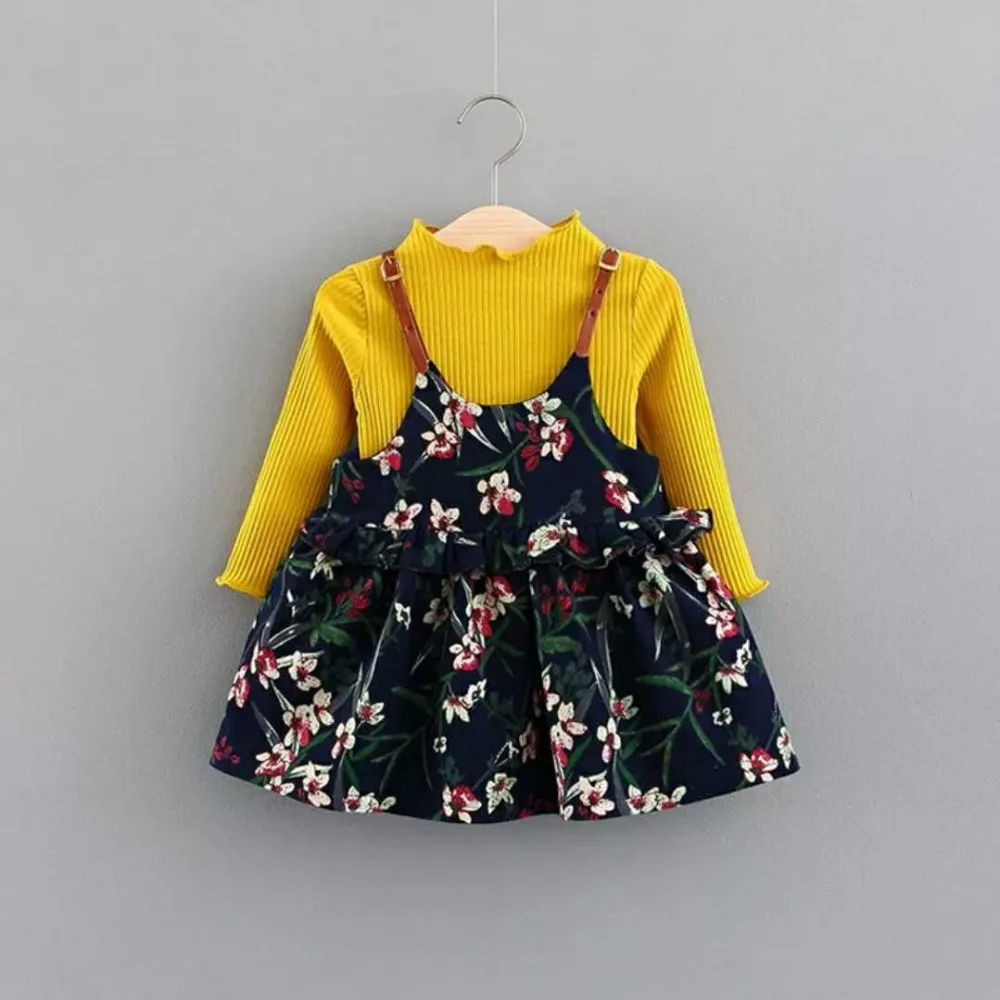

Spring Autumn Baby Girls Clothes Set Kids Newborn Infant Toddler Summer Outfits Sweater Tops Tutu Skirts Dress Clothing Sets