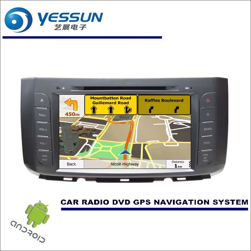 Excellent YESSUN Car Multimedia Navigation For Perodua Alza 2009~2016 CD DVD GPS Player Navi Radio Audio Video Stereo Wince / Android 2