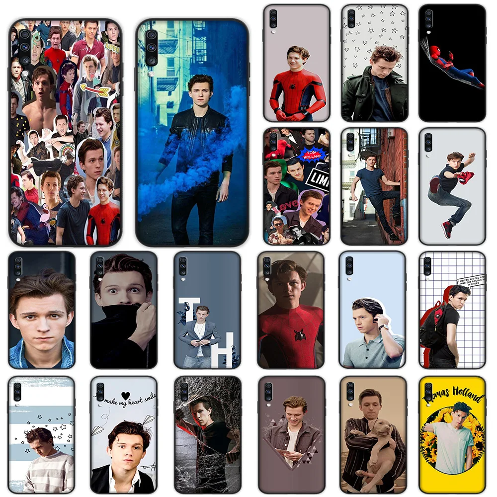 

Tom Holland Soft Case for Samsung Galaxy A5 A6 A7 A8 A9 Plus A10 A20 A30 A40 A50 A60 A70 M40 Cover