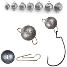 4 г 6 г 8 г до 18 г Кривошип Крюк вес свинец быстроразъемный соединитель Pechelead грузило падение пуля аксессуары для рыболовных приманок