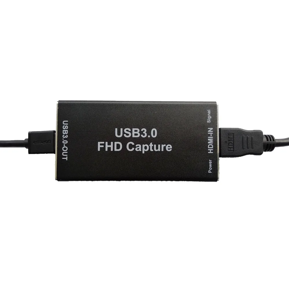 USB3.0 карта видеозахвата VC30 1080P 60FPS HDMI к видео Захват игра потоковая прямая