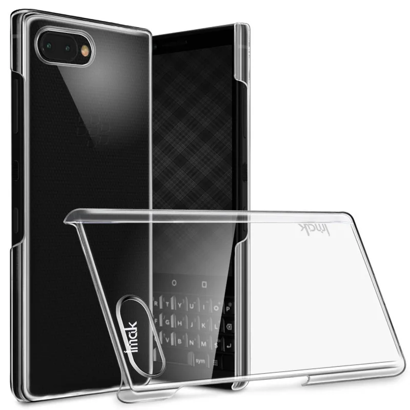 

IMAK sFor Blackberry KeyTwo Case Crystal Series Transparent Hard PC Back Cover Case For Blackberry KeyTwo Key2 Key 2