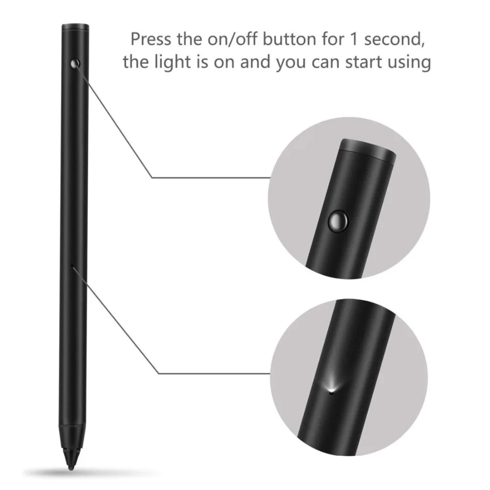 Активная емкостная ручка-стилус для iPhone XS Max XR XS X iPad samsung Tablet PC и другое Емкостное устройство с сенсорным экраном