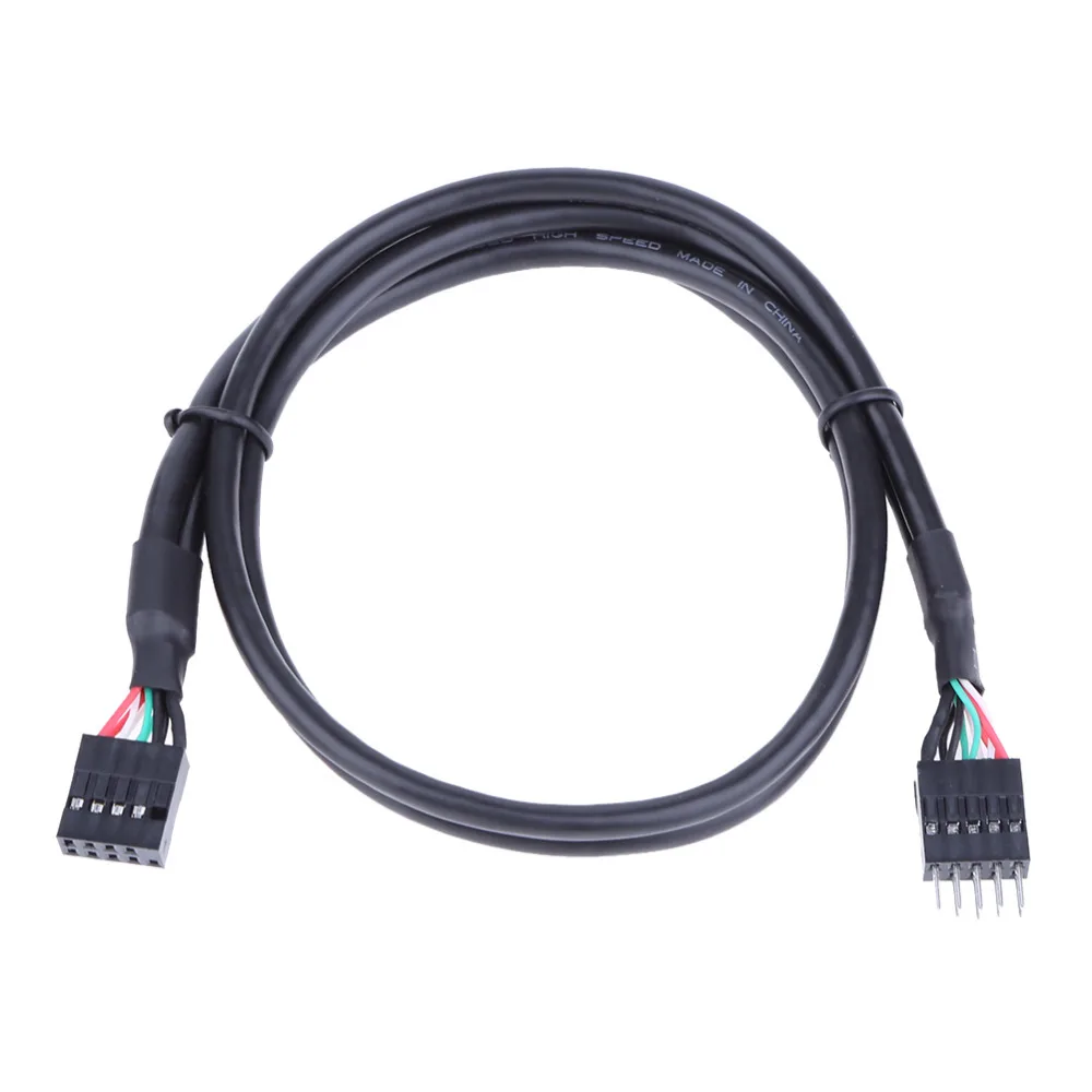 50 см/19 68 ''USB2.0 9 Pin типа папа переходник с внутренней резьбой Порты и разъёмы