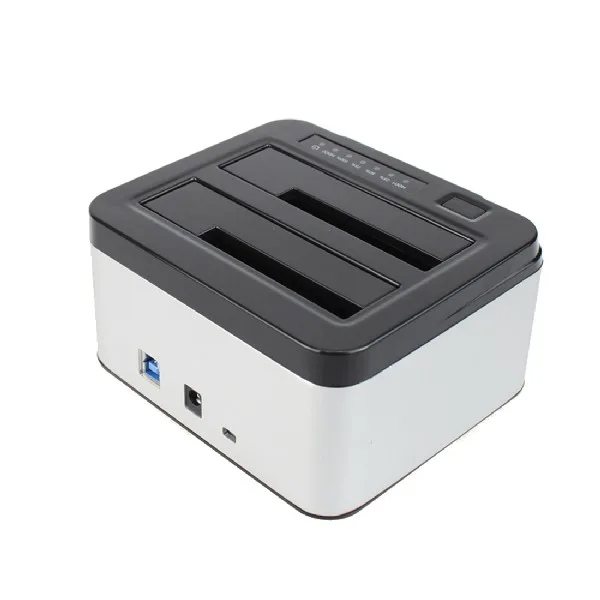 Dual Bays SATA Hard Drive font b Disk b font Case Dock 3 5 2 5