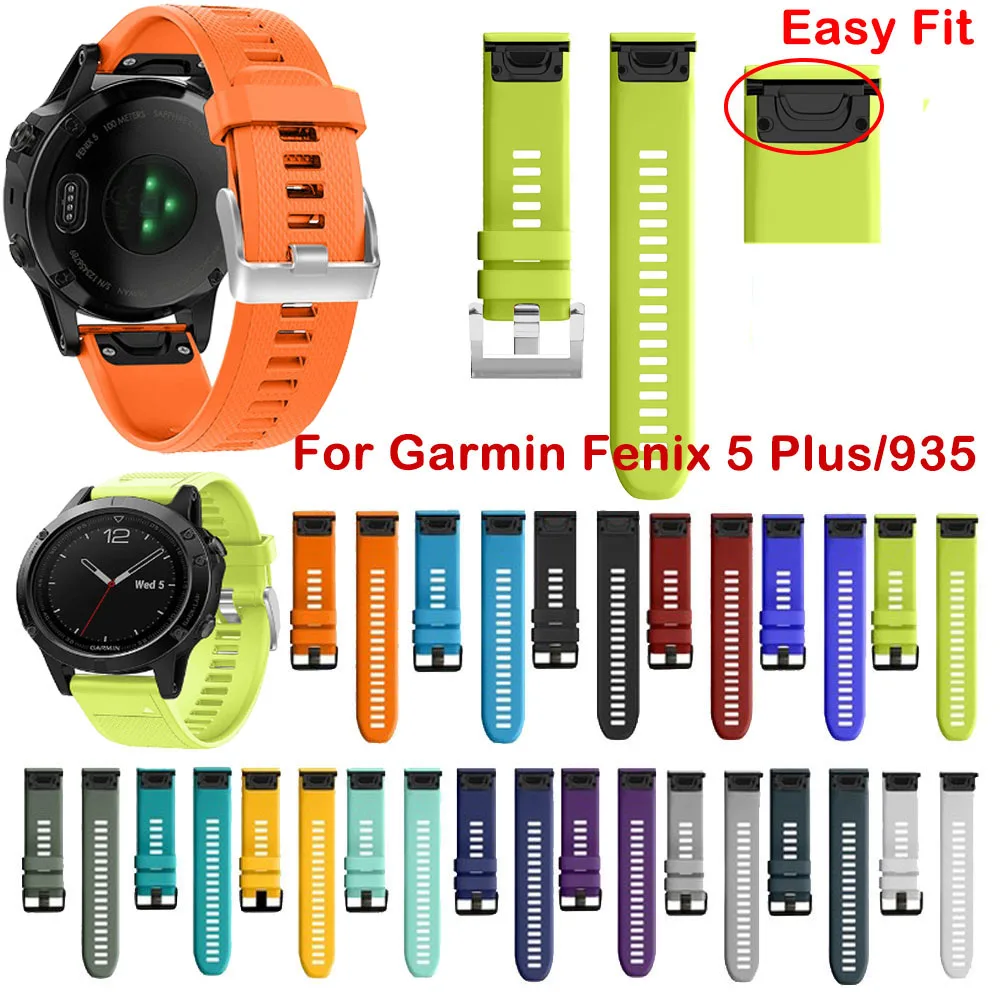 Ремешок для часов Quick Release наручный ремешок из искусственной кожи для Garmin Fenix 5 forerunner 935 gps ремешок для часов с принтом Модный спортивный