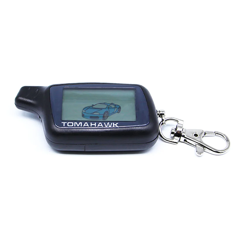 Free shipping X5 LCD Remote Controller Key Fob Chain For Tomahawk X5 2 way car alarm