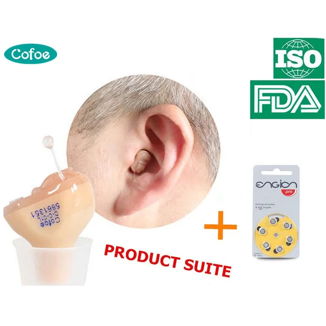 Cofoe Invisible Hearing Aid Aids Enhancer Portable inner Ear Best Sound