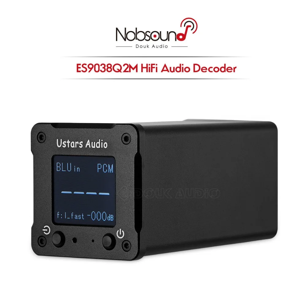 

Nobsound ES9038Q2M Audio Decoder HiFi Lossless DAC XU208 USB/ Optical/ Coaxial/ Bluetooth