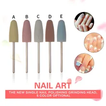 Высокое качество 1 шт. нано покрытием резиновый ногтей сверло гель Удалить полировка Бьюти Гель Инструменты Профессиональные пилки для ногтей оптом