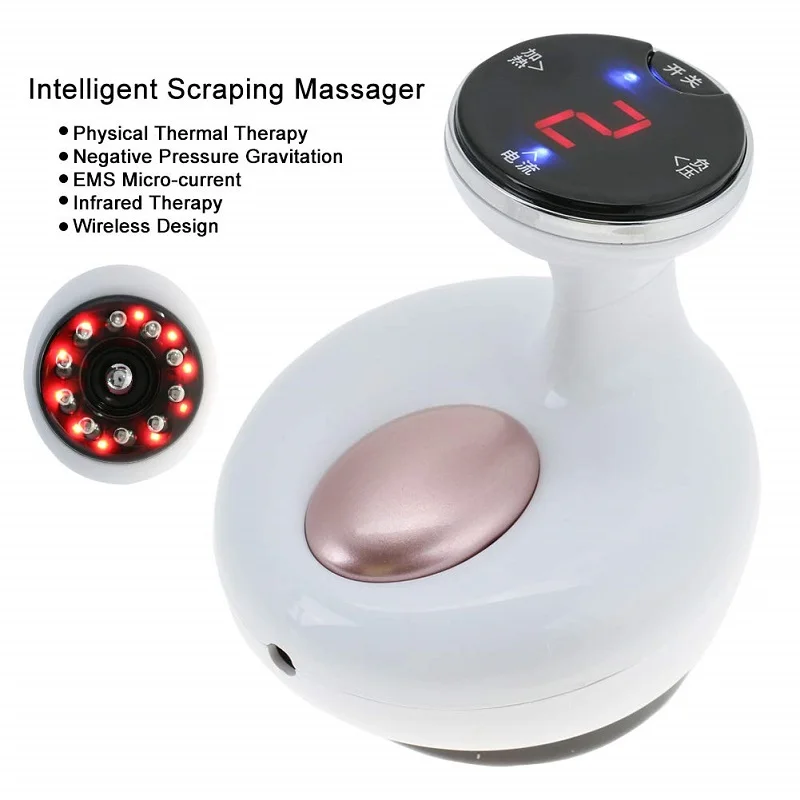  Portable Electric Scraping Beauty Massager Negative Pressure Cupping Relax Body Device -Shape Your 