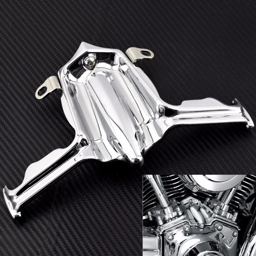 Chrome Finned Slotted Spark Plug Head Bolt Covers for Harley Touring Electra Glides Road Glides Road Kings 1999-2016,Street Glides /& Trikes 2009-2016